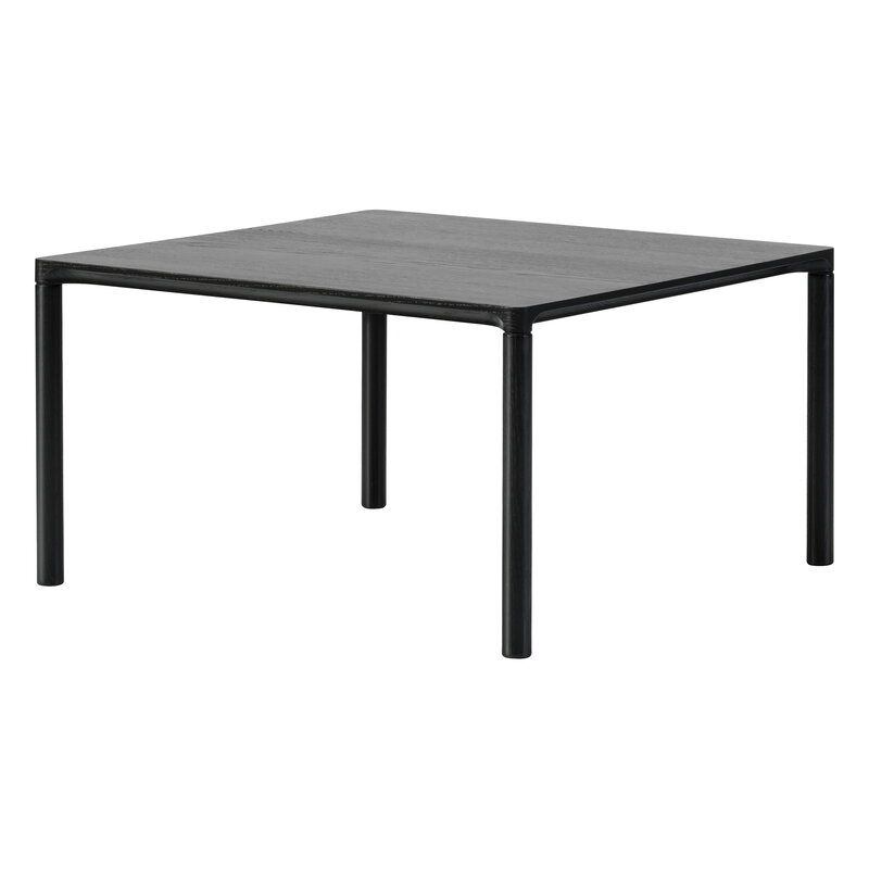 Fredericia Piloti Wood sohvapöytä, 63 x 63 x 35 cm, mustaksi lakattu tammi, näkymä 2