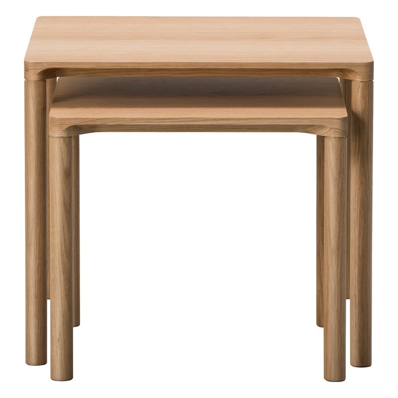 Fredericia Piloti Wood sohvapöytä, 39 x 31 x 41 cm, öljytty tammi, näkymä 5