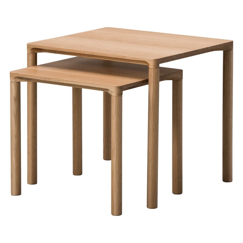 Fredericia Piloti Wood sohvapöytä, 39 x 31 x 41 cm, öljytty tammi, näkymä 3