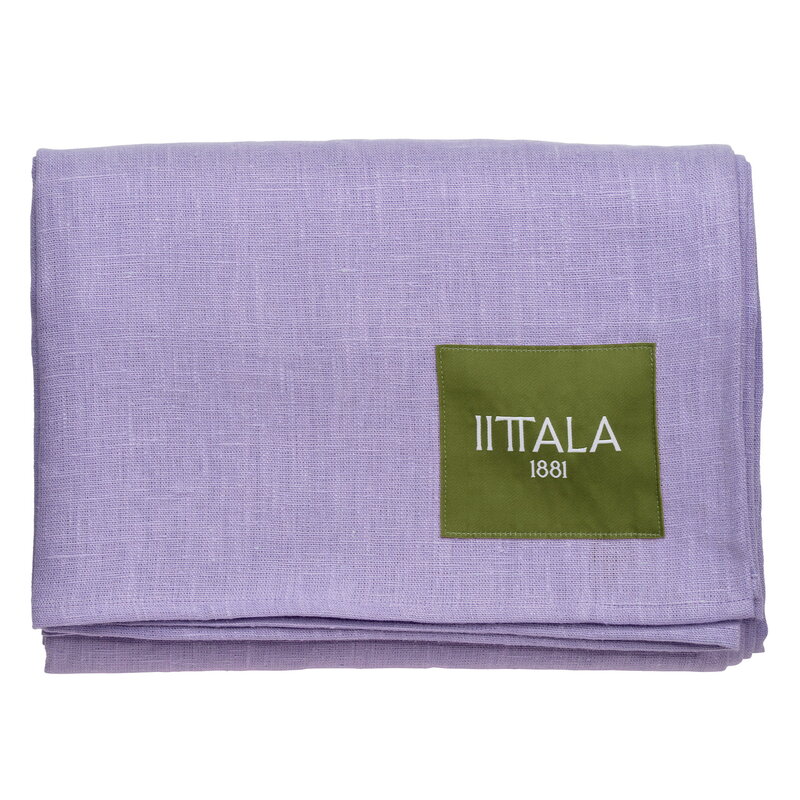 Iittala Play table cloth, 135 x 250 cm, lilac - olive, extra image