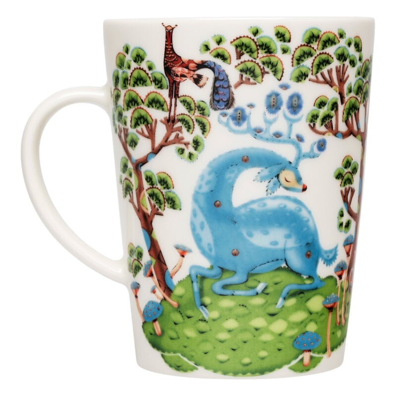Iittala Satumetsä mug, 0,4 L, spring green-sky blue, extra image