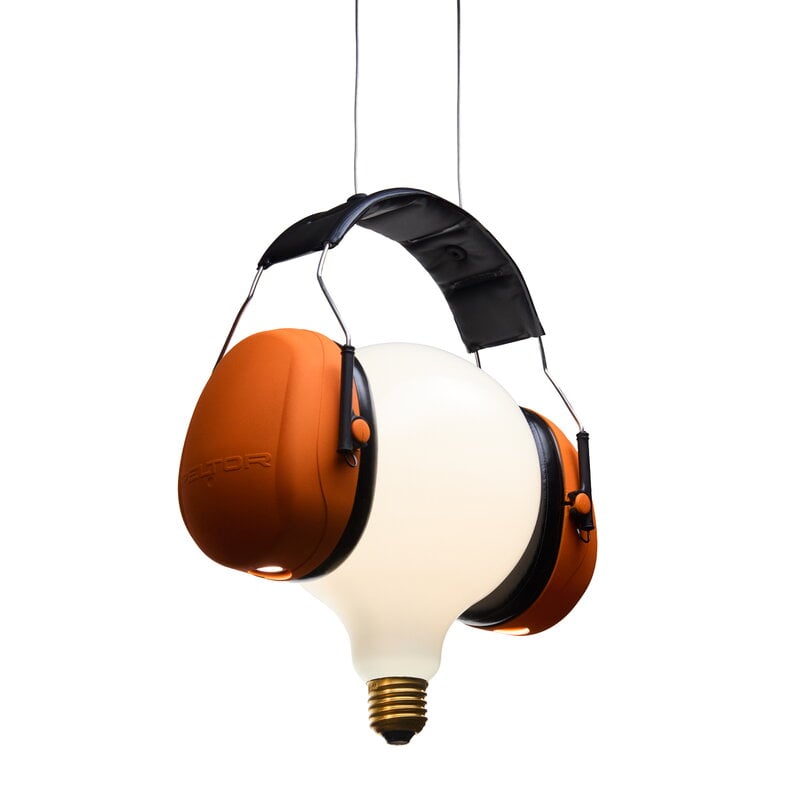 Ingo Maurer Shhh! pendant, orange, extra image