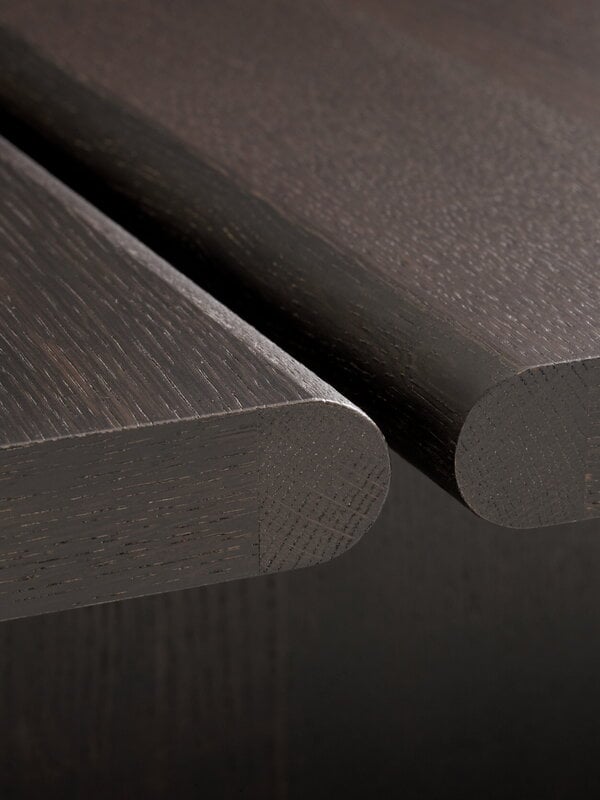 &Tradition Ita OS4 coffee table, 110 x 110 cm, dark stained oak, extra image