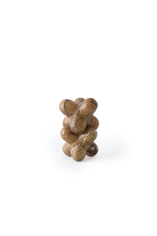 Tom Dixon Jack Object, forest brown marble, view 4
