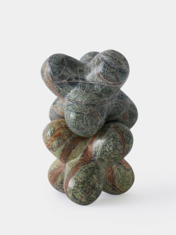 Tom Dixon Jack Object, forest green marble, view 3