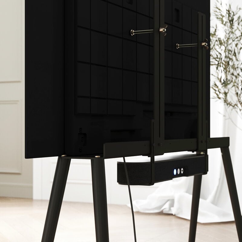 JALG TV stand, XL 55''-77'', black birch | Finnish Design Shop