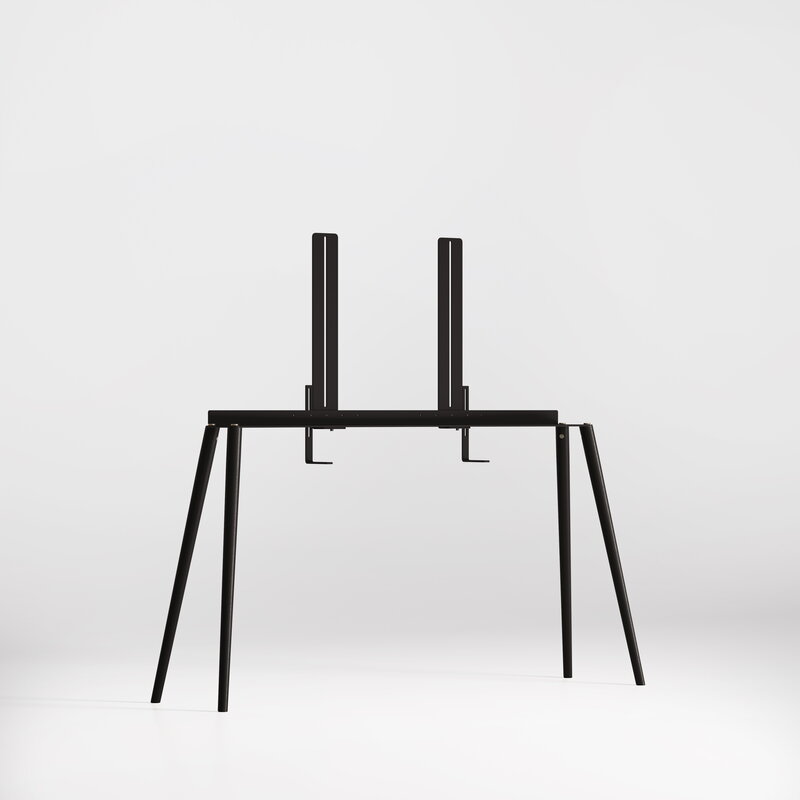 JALG TV stand, XL 55''-77'', black birch | Finnish Design Shop