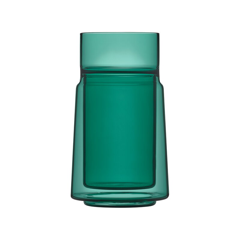 Jacob Jensen Double Wall glass, large 33 cl, green, extra image