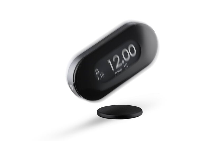 Jacob Jensen Alarm clock, black, view 3
