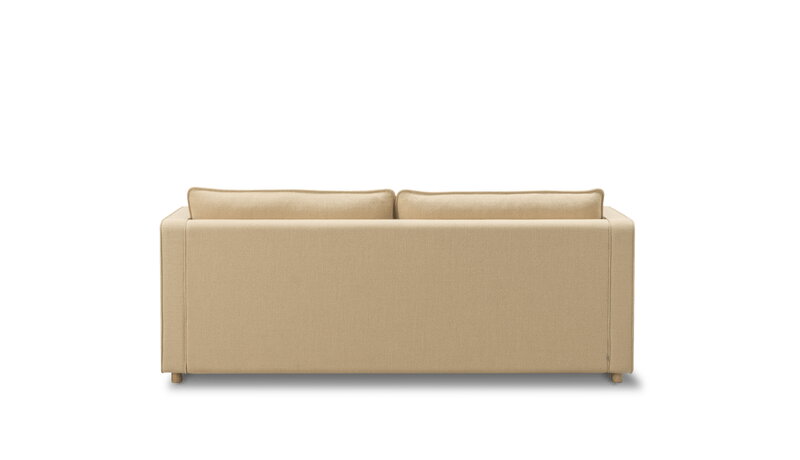 Fredericia Jota Sofa, 2-Sitzer, helles geöltes Eichenholz - Vidar 323, extrabild