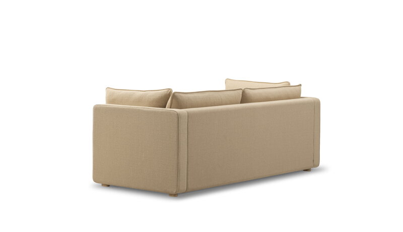 Fredericia Jota Sofa, 2-Sitzer, helles geöltes Eichenholz - Vidar 323, extrabild