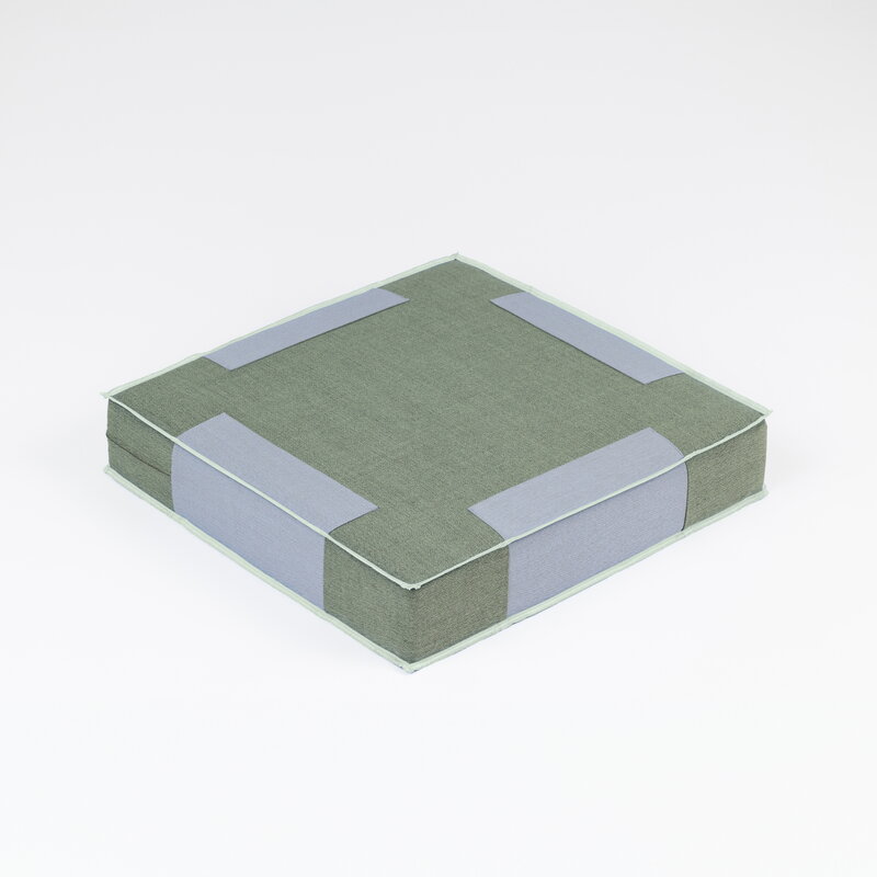 Juslin Maunula Floor pouf, 57 x 57 cm, Agate, extra image