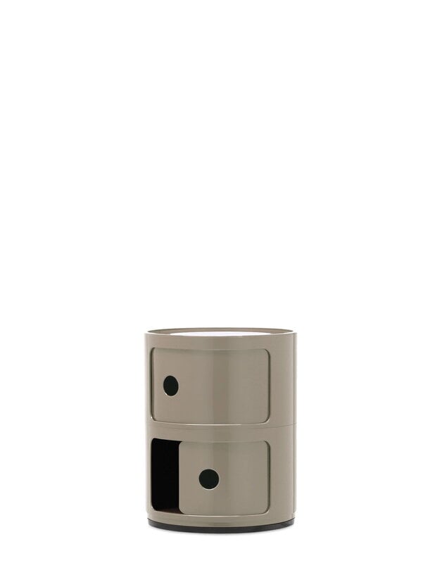 Kartell Componibili storage unit, 2 modules, taupe, extra image