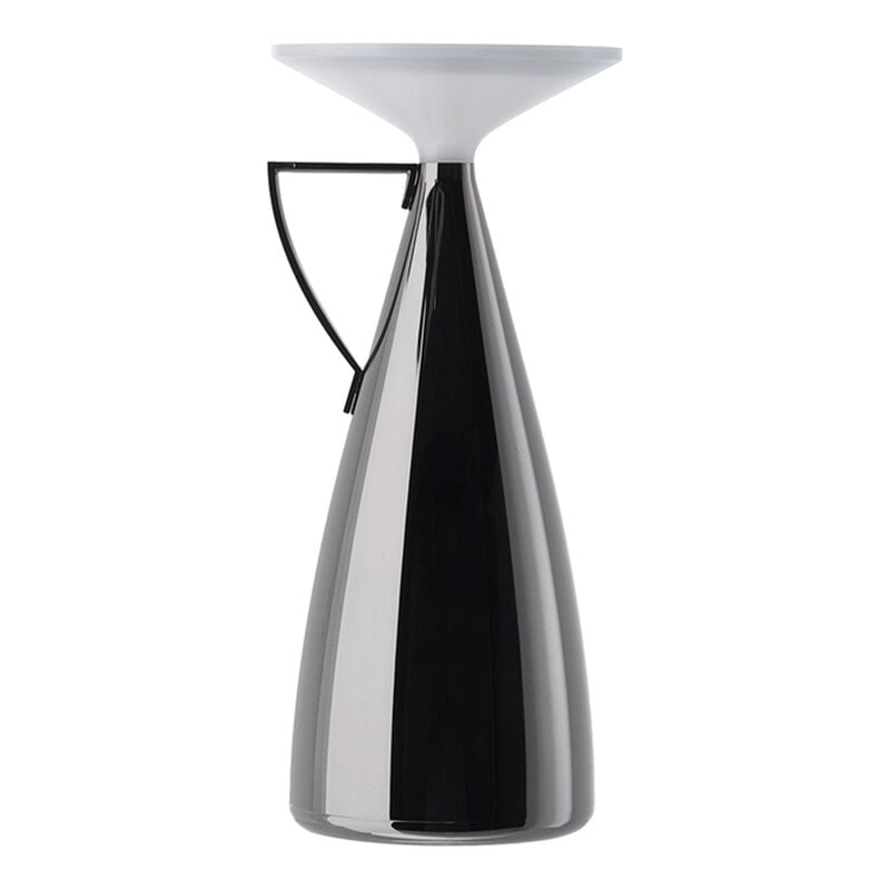 Kartell Camomille Metal portable table lamp, titanium, extra image