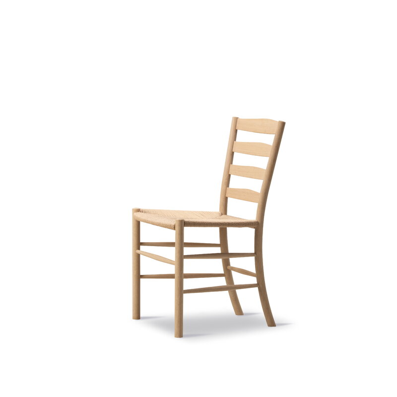 Fredericia Klint chair, soaped oak - natural paper cord, extra image