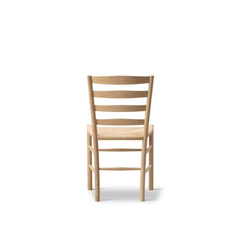 Fredericia Klint chair, soaped oak - natural paper cord, extra image