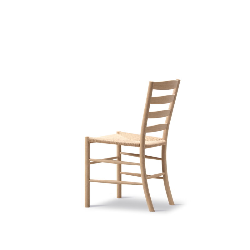 Fredericia Klint chair, soaped oak - natural paper cord, extra image