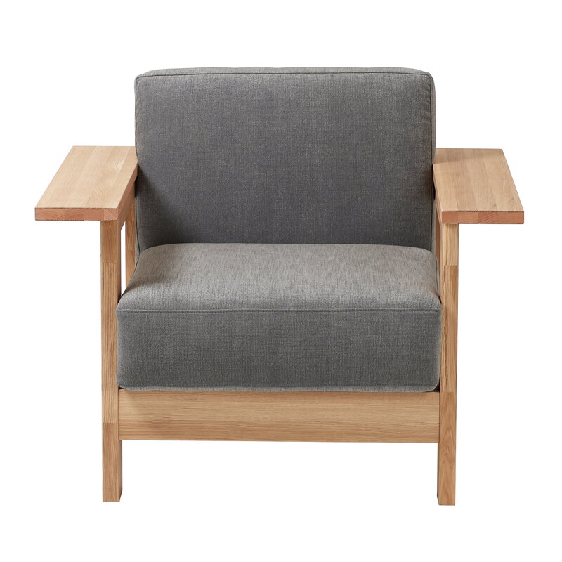 Ishinomaki Laboratory Kobo 1-seater sofa, natural - Kvadrat Maple 0722, extra image