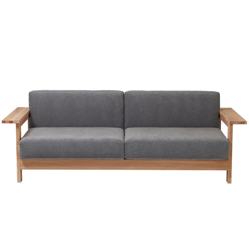 Ishinomaki Laboratory Kobo 3-seater sofa, natural - Kvadrat Maple 0722, extra image