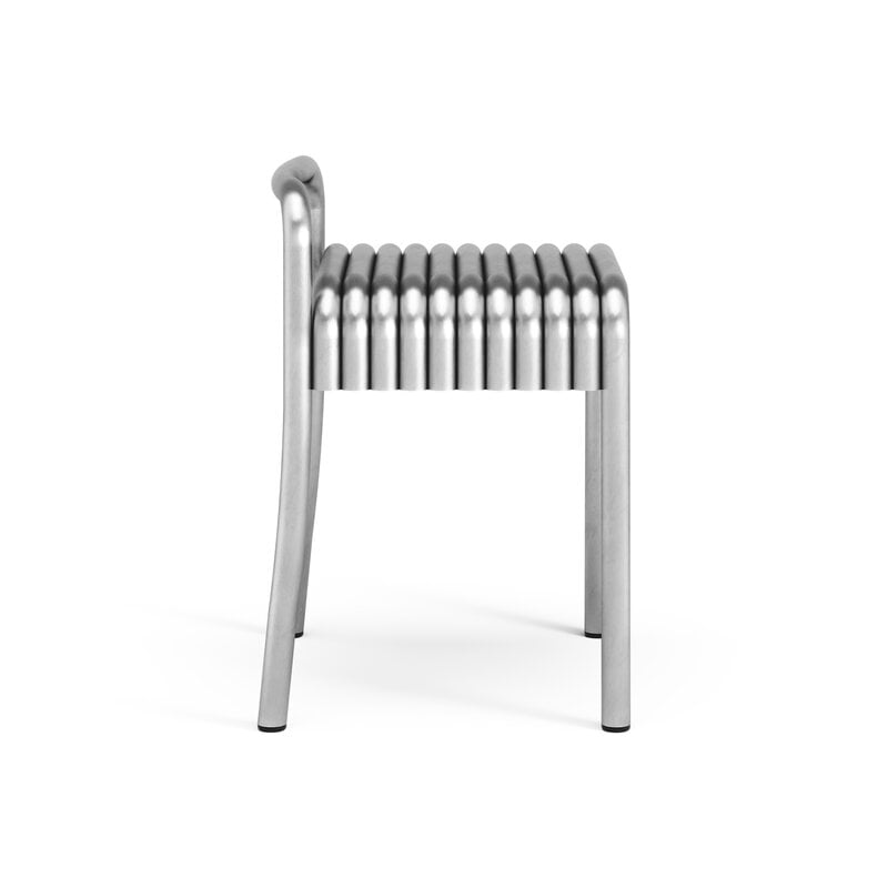 Bebó Objects Kane stool, low, 45 cm, aluminum, extra image