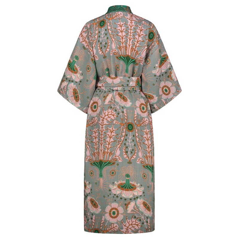 Klaus Haapaniemi & Co. Equinoxe Yukata bata, muselina suave, imagen extra