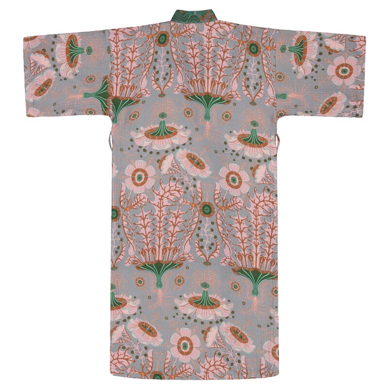 Klaus Haapaniemi & Co. Equinoxe Yukata bata, muselina suave, imagen extra