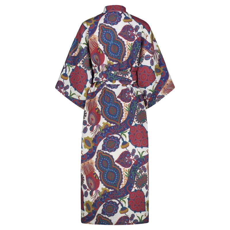 Klaus Haapaniemi & Co. Purple Rain Yukata bata, muselina suave, imagen extra