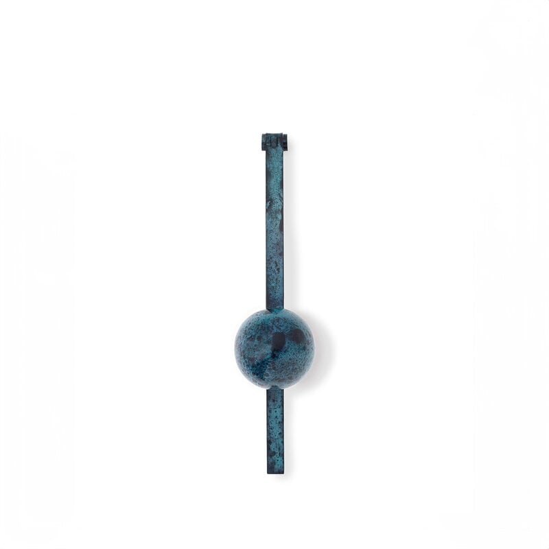 Klong Klonk door knocker, blue oxidized, extra image