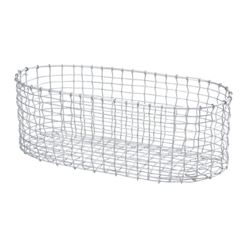 Balcony basket, galvanized | Finnish Design Shop