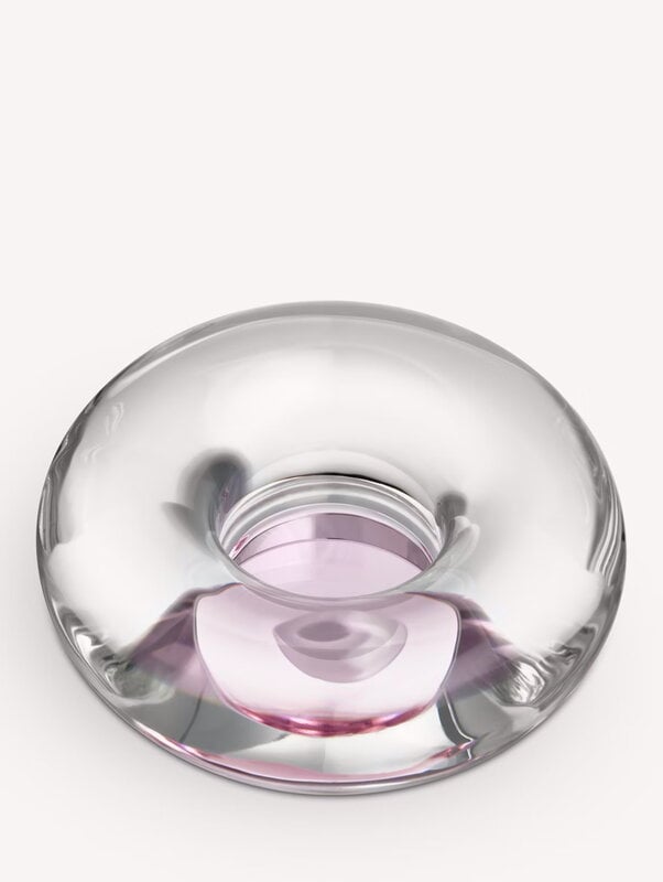 Kosta Boda Orion votive, 63 mm, pink, extra image
