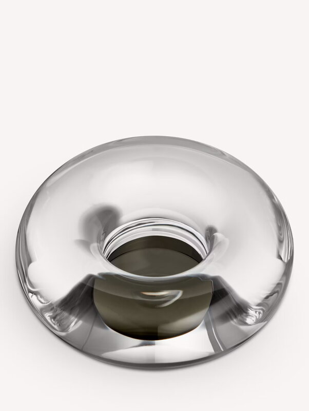 Kosta Boda Orion votive, 63 mm, grey, extra image