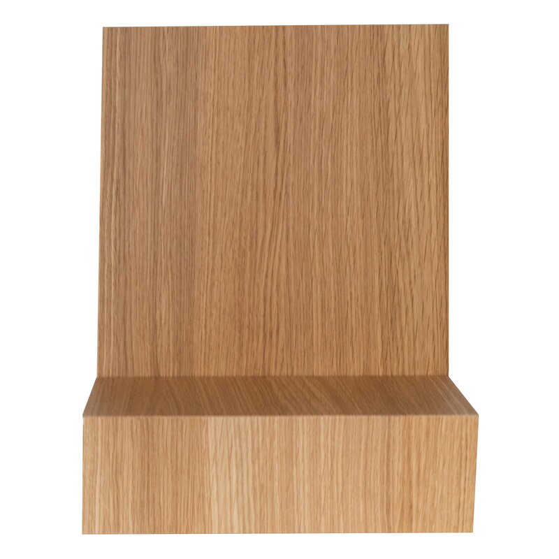 Maze L-shelf, oak, view 4