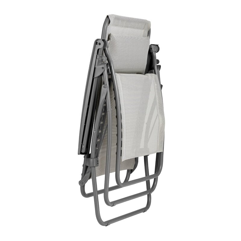 Lafuma Mobilier Sillón reclinable Zero Gravity, gris - seigle II, imagen extra