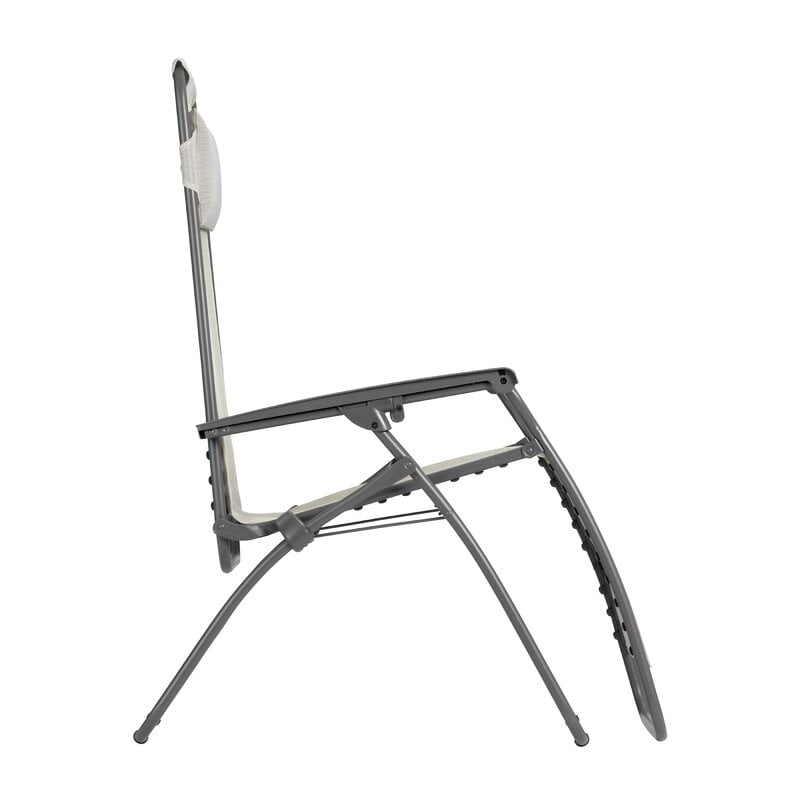Lafuma Mobilier Sillón reclinable Zero Gravity, gris - seigle II, imagen extra
