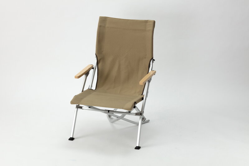 Snow Peak Low beach chair, khaki, view 5