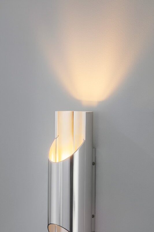 LYFA Pan wall lamp, 95 mm, aluminium | Finnish Design Shop