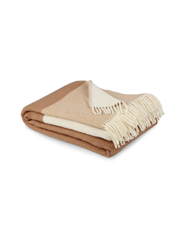 Northern Layer throw, 130 x 170 cm, brown, extra image