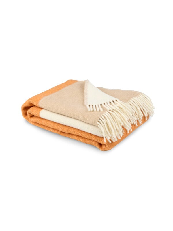 Northern Layer throw, 130 x 170 cm, orange, extra image