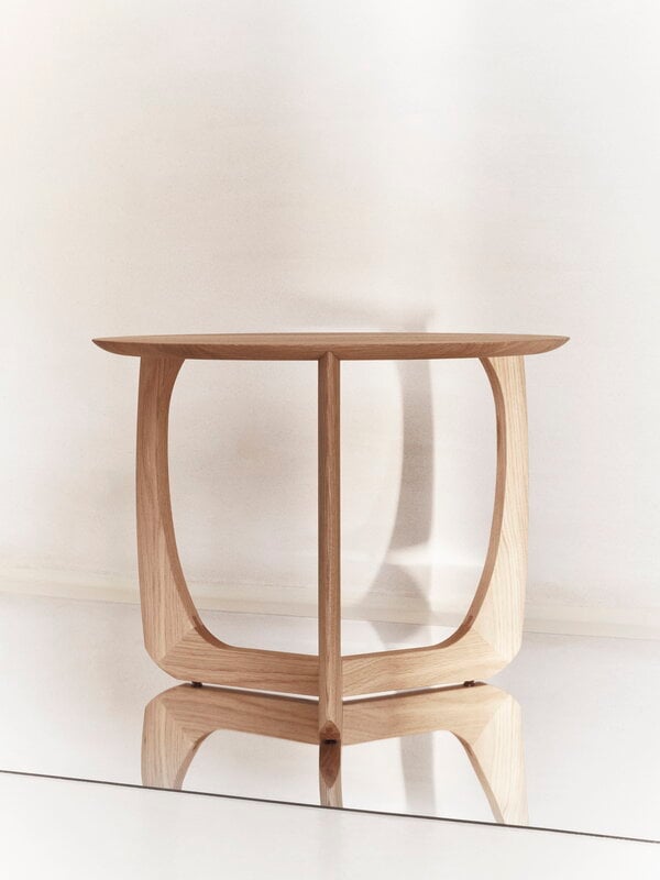 Møbel Copenhagen Lili lounge table, small, 60 cm, oiled oak, extra image
