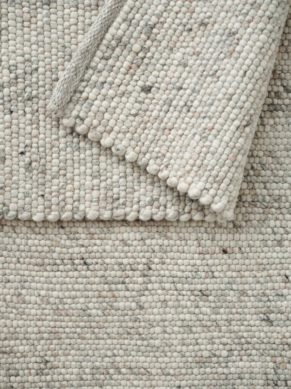 Linie Design Agner villamatto, beige, tuotteen lisäkuva