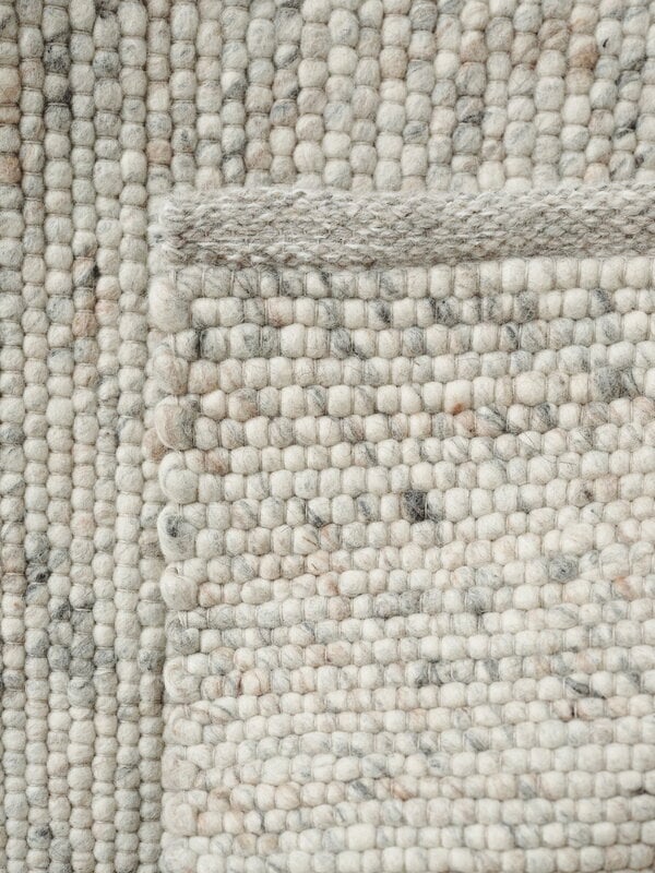 Linie Design Agner villamatto, beige, tuotteen lisäkuva