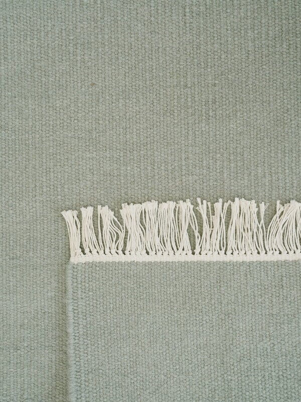 Linie Design Rainbow wool rug, mint, extra image