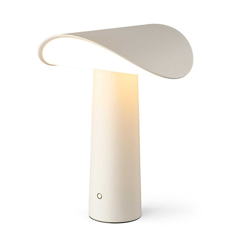 Gejst Lium portable table lamp, warm grey, view 3