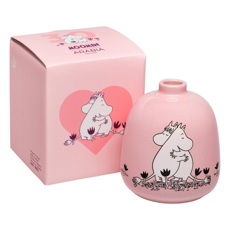 Moomin Arabia Jarrón Moomin, 83 mm, Amor 30, imagen extra