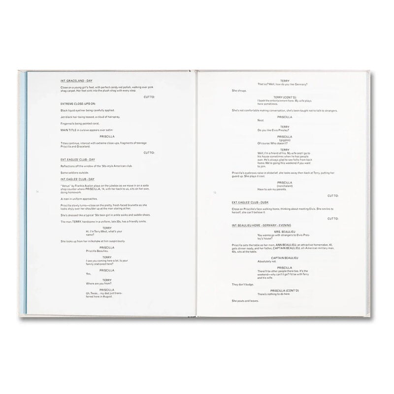 MACK Books Sofia Coppola - Priscilla Screenplay Book, extra image