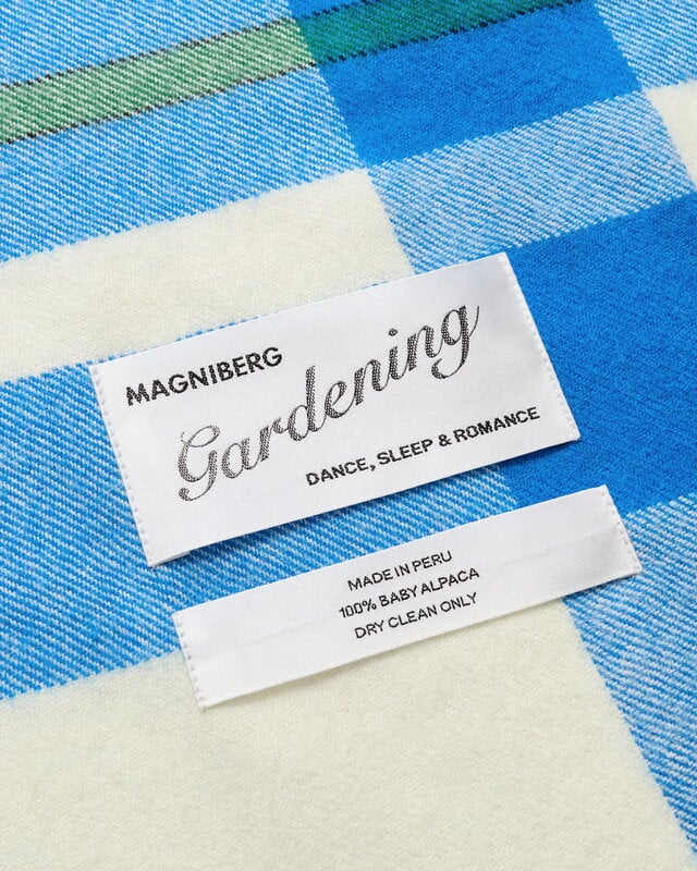 Magniberg Queen blanket, 150 x 250 cm, Chamonix blue, extra image