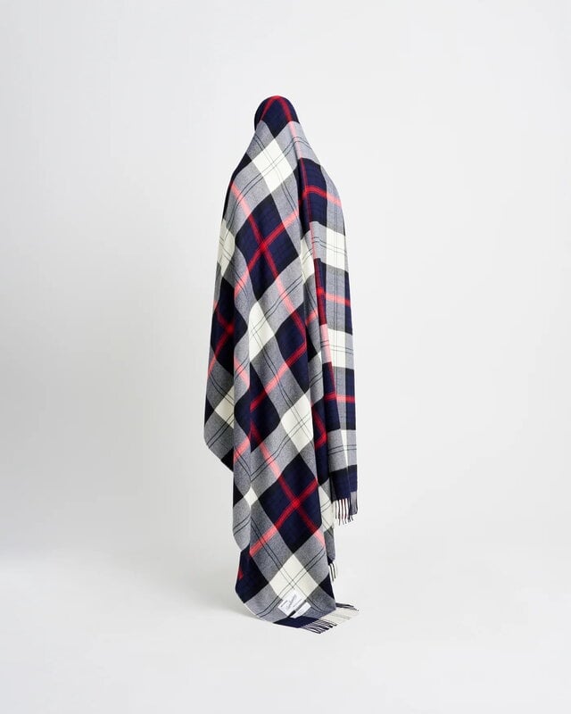 Magniberg Queen-Decke, 150 x 250 cm, Hurtigruten navy, extrabild