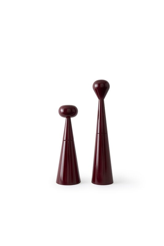 Tom Dixon Mill grinder, tall, burgundy, view 3