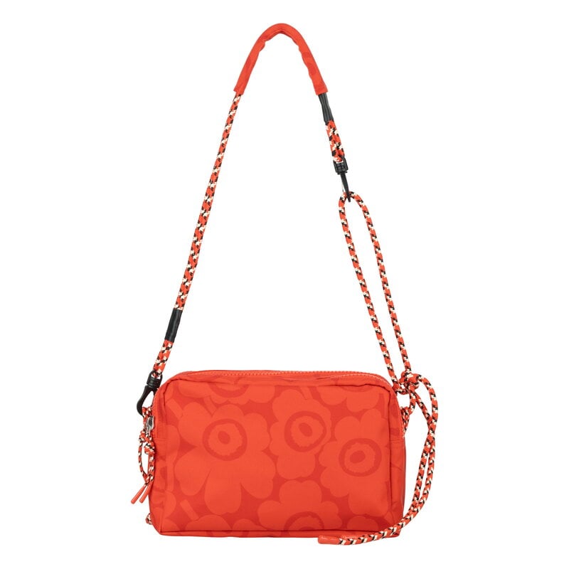 Marimekko Kavari Mini Unikko Kioski shoulder bag, red - dark red