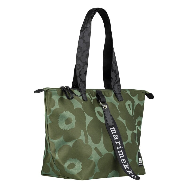 【新品】marimekko Unikko shoulder bag Marimekko Tote Unikko shoulder bag, M, green - light green